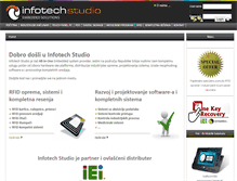 Tablet Screenshot of infotech-studio.com